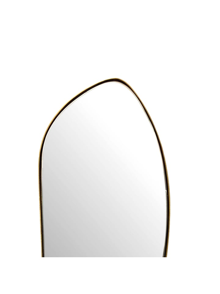 KADIMA DESIGN Wandspiegel Asymmetrisch 33x90 cm Metall Design Hängespiegel , günstig kaufen onesize