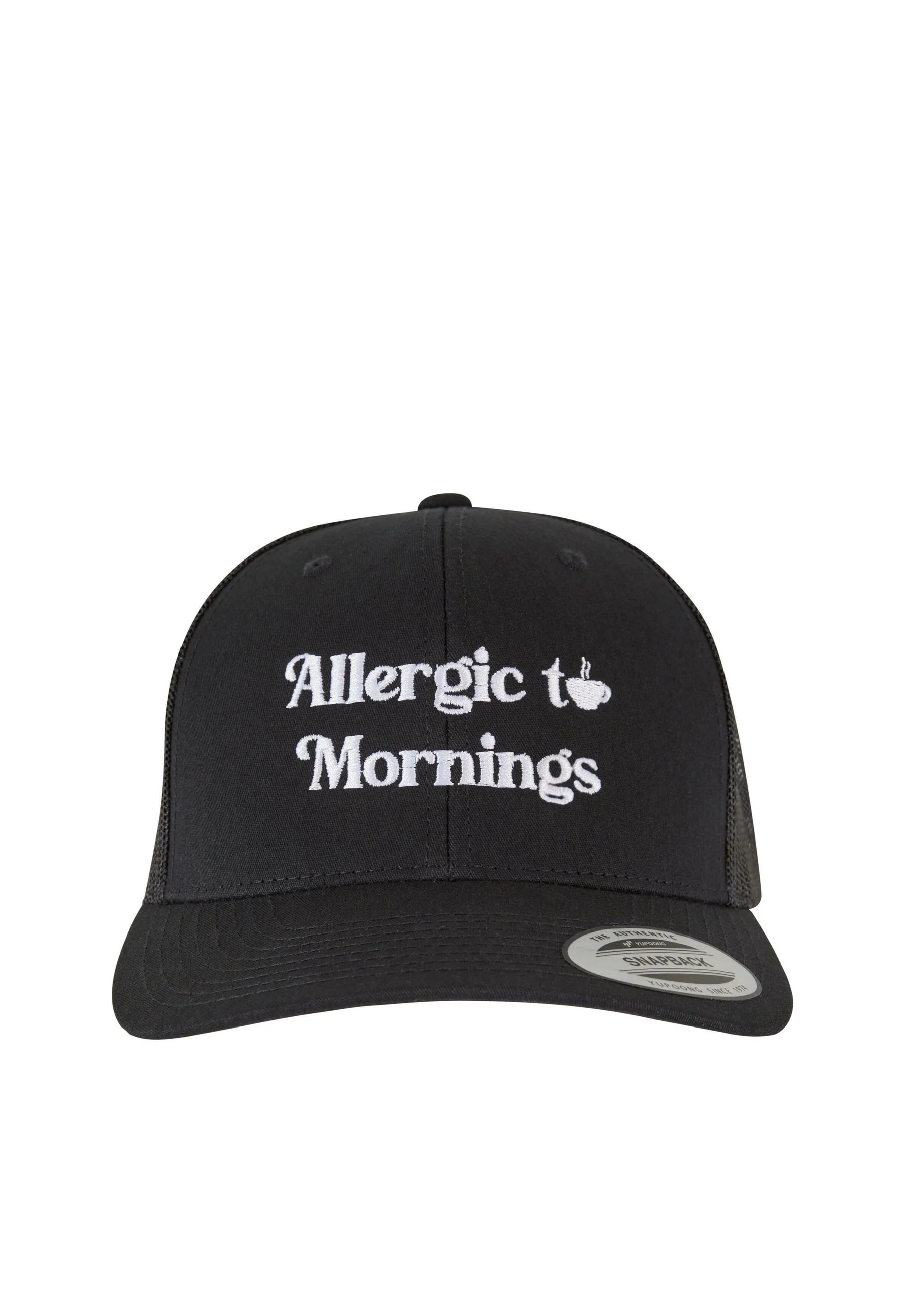 Gorra retro de camionero Mister Tee Allergic To Mornings