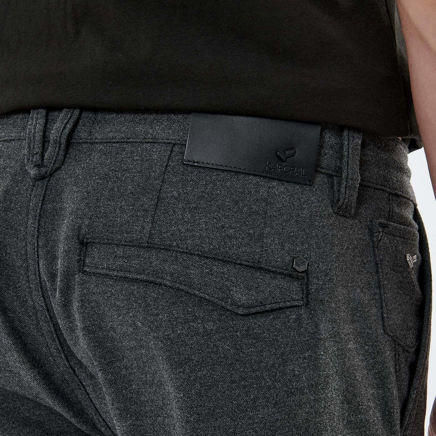 IRWIX  Jean slim relaxed gris homme