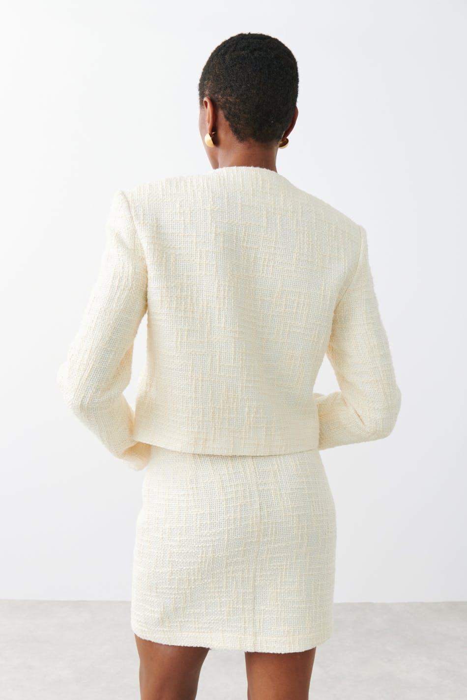 Tweed skirt
