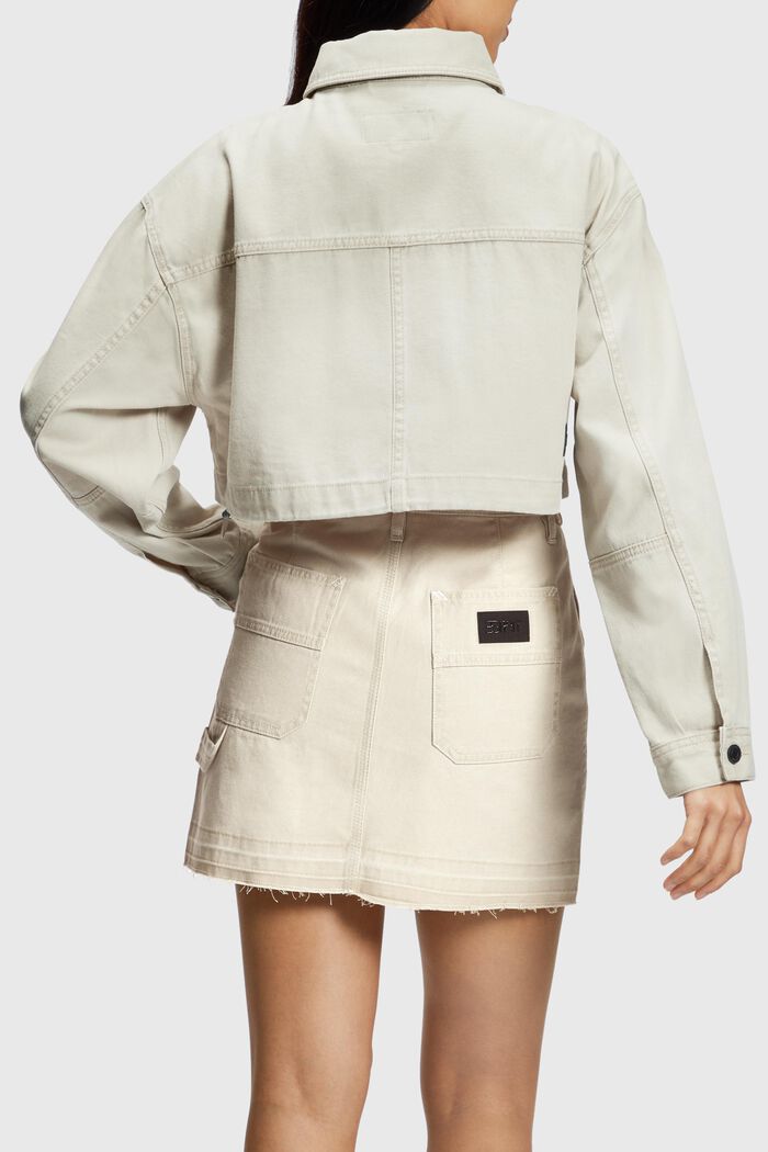 Truckerjacke in Cropped-Form