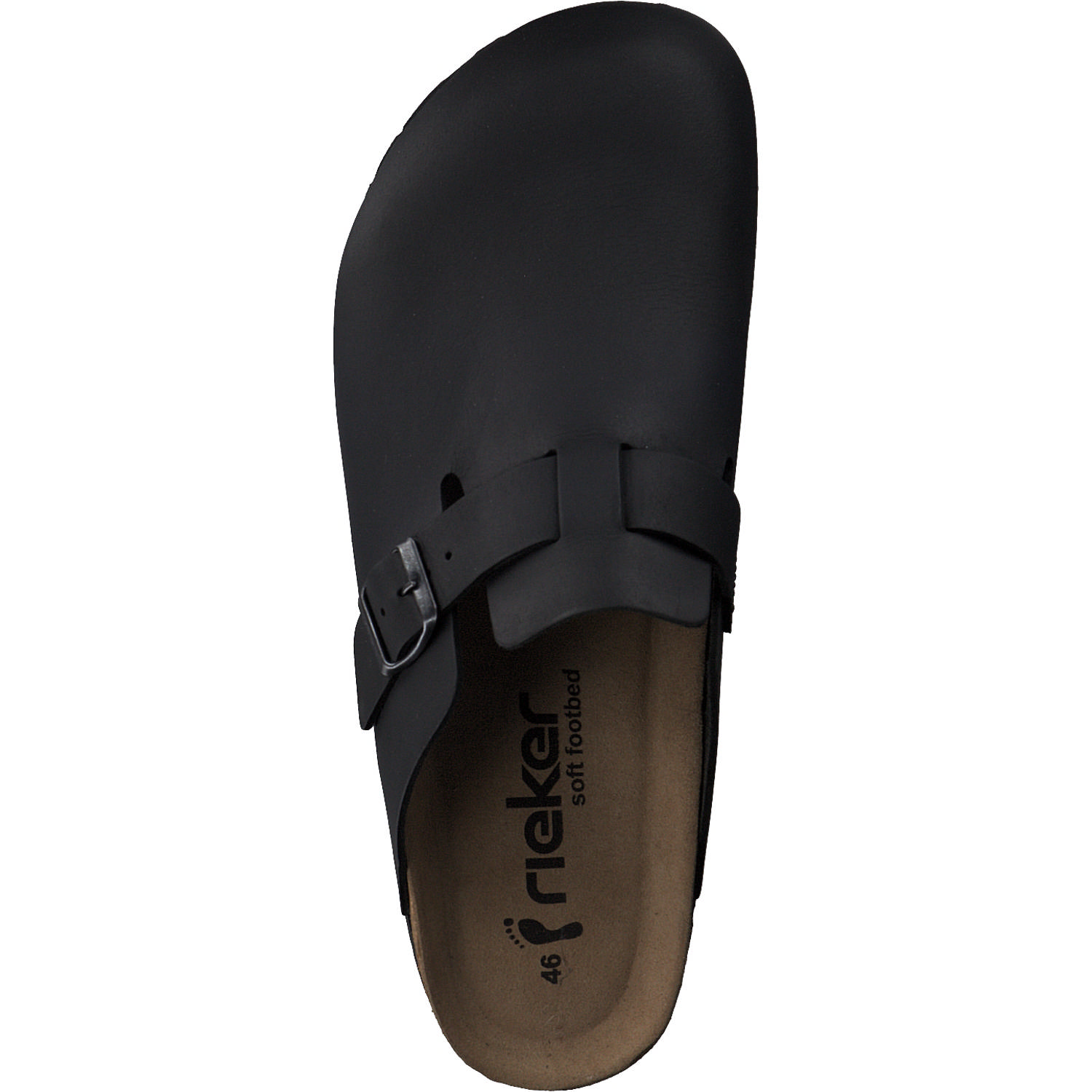 Rieker 22180, Pantoletten, Herren, schwarz