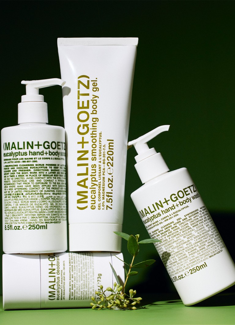 MALIN+GOETZ Exfoliant pentru corp și mâini cu eucalipt - Exfoliant corporal