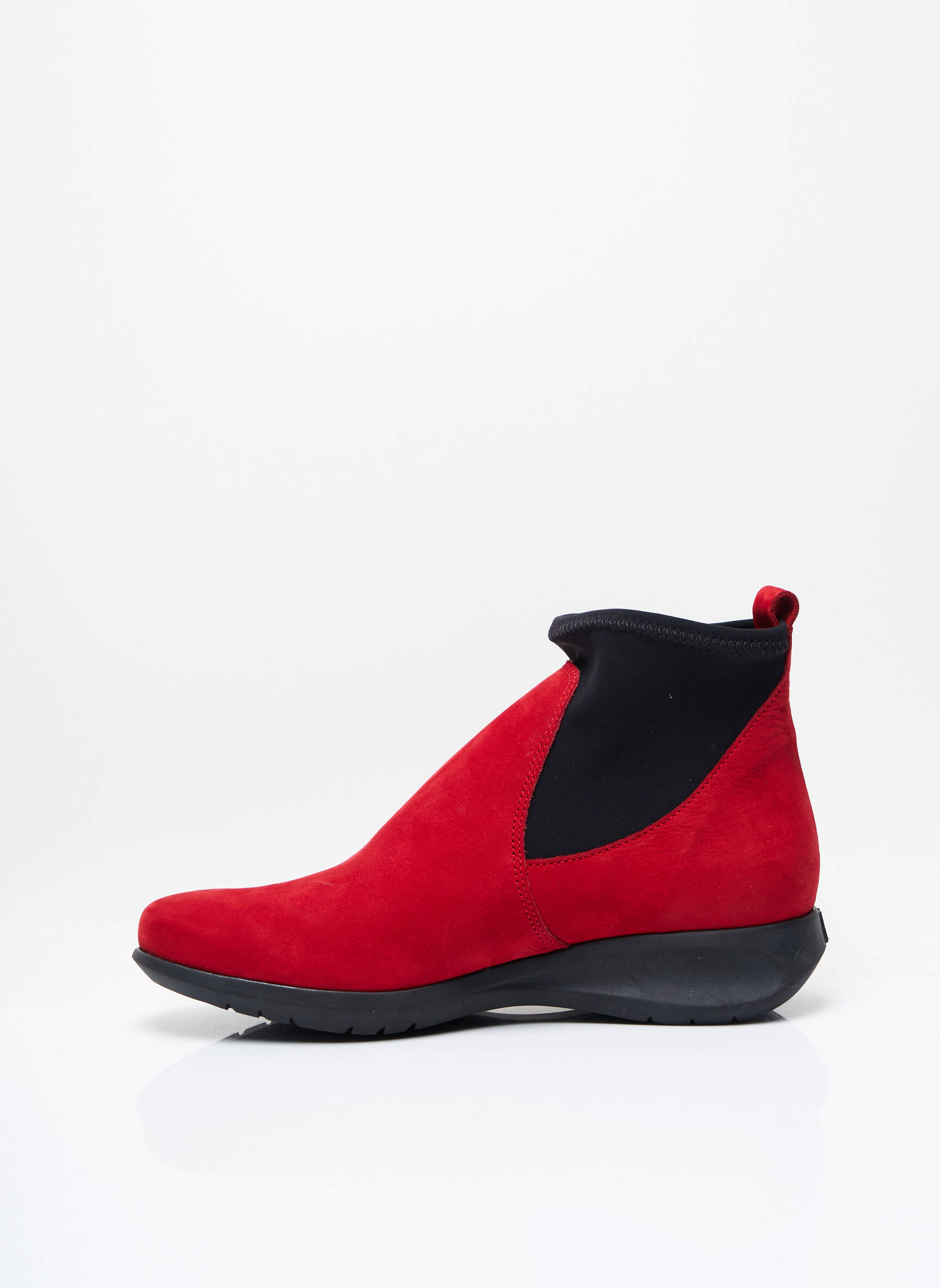 Hirica Bottines Femme couleur rouge