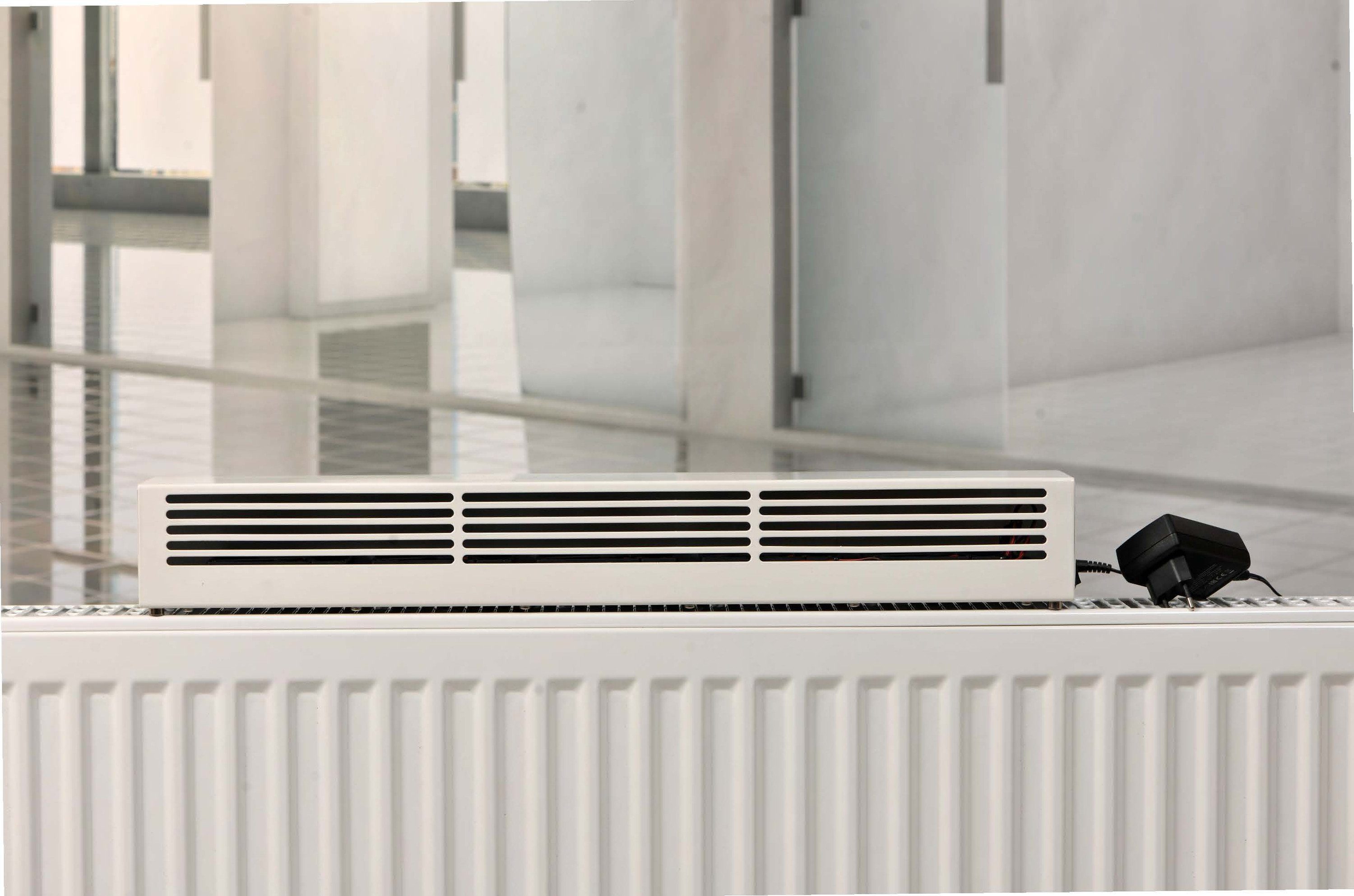 Dusbad Heizlüfter Lumair 50 Heizluftverstärker / Ventilator weiss