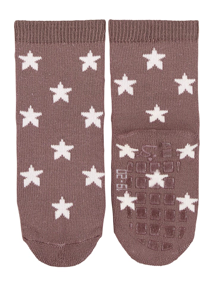 Sterntaler GOTS ABS Socken 2er-Pack Emmi in braun günstig kaufen