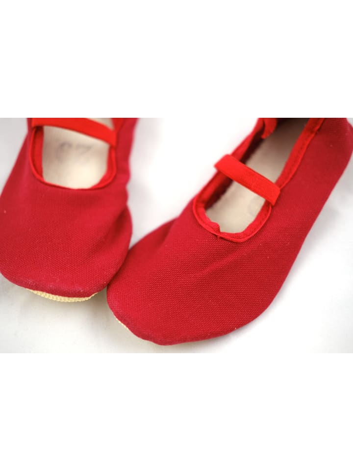 Waldorfkind Gymnastikschuhe in rot günstig kaufen