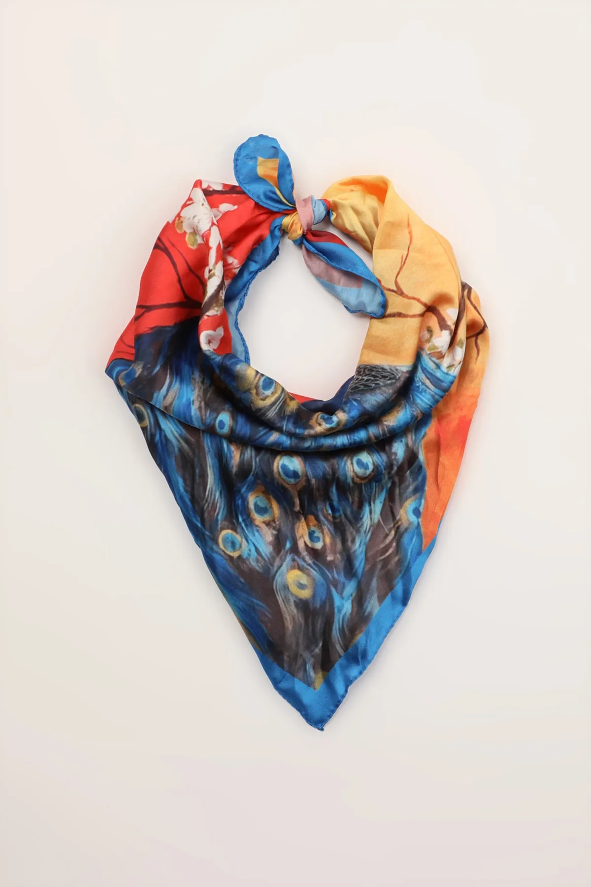 Trendyol Collection  Tuch - Blau - Colorblock