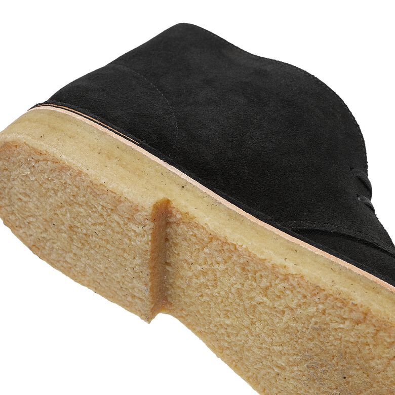 Clarks Desert Boot Suede black/gum