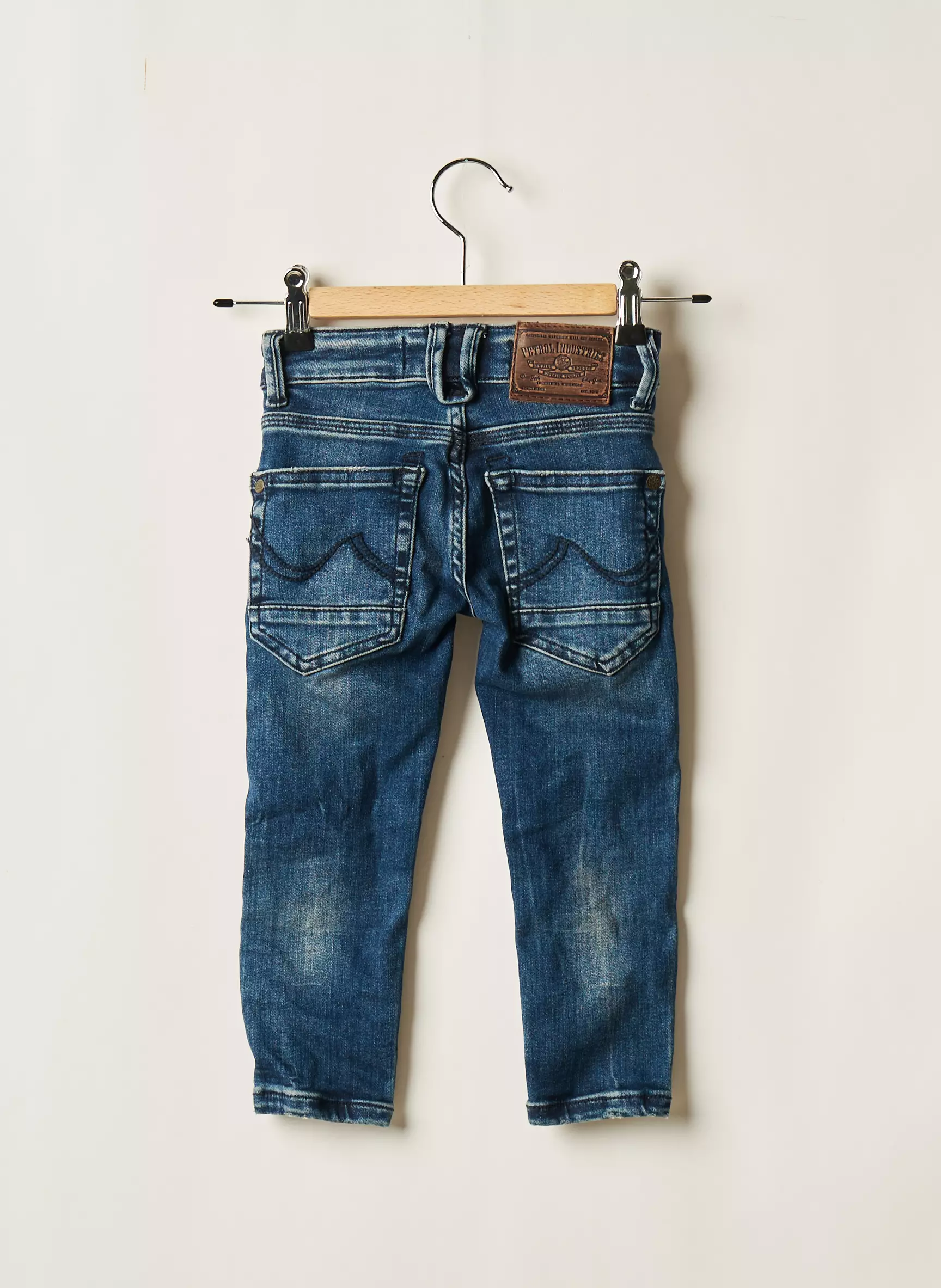 Petrol Industries Jeans Coupe Slim Garcon couleur bleu