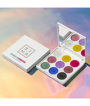 3INA The Color Palette Iconic Numbers Lidschatten Palette-8 g