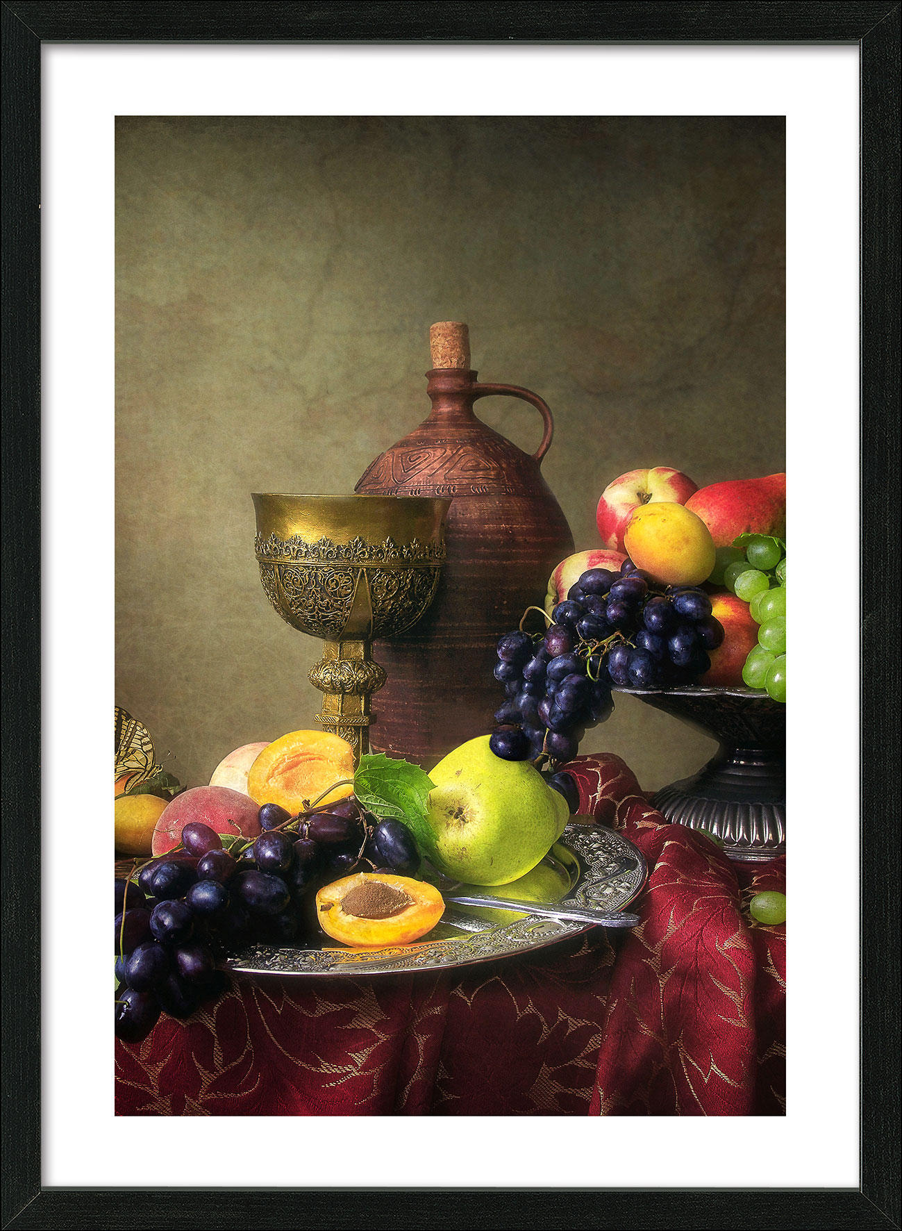 Pro ArtKunstdruck gerahmt 75x55cm