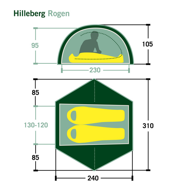 ROGEN 2 - Kuppelzelt