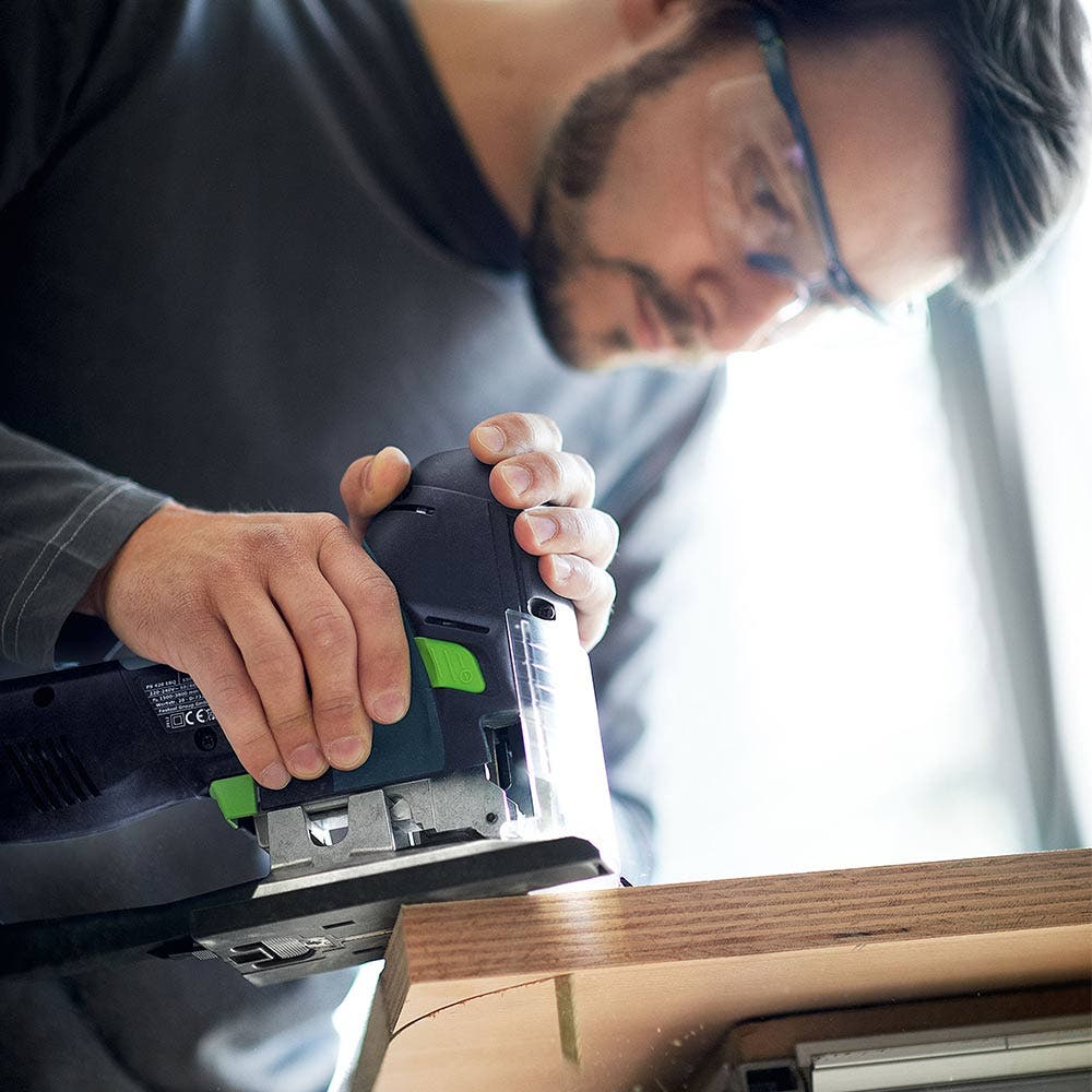 Serra tico-tico FESTOOL 550 W 120 mm PS 420 CARVEX com cabo cilíndrico 576184