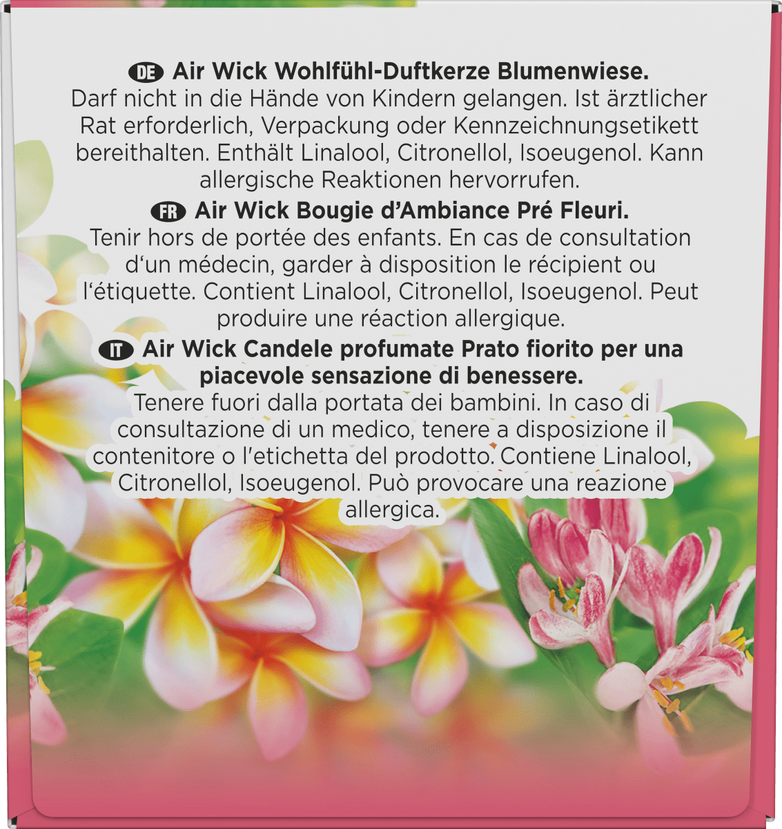 Duftkerze im Glas Blumenwiese 105g, 1 St