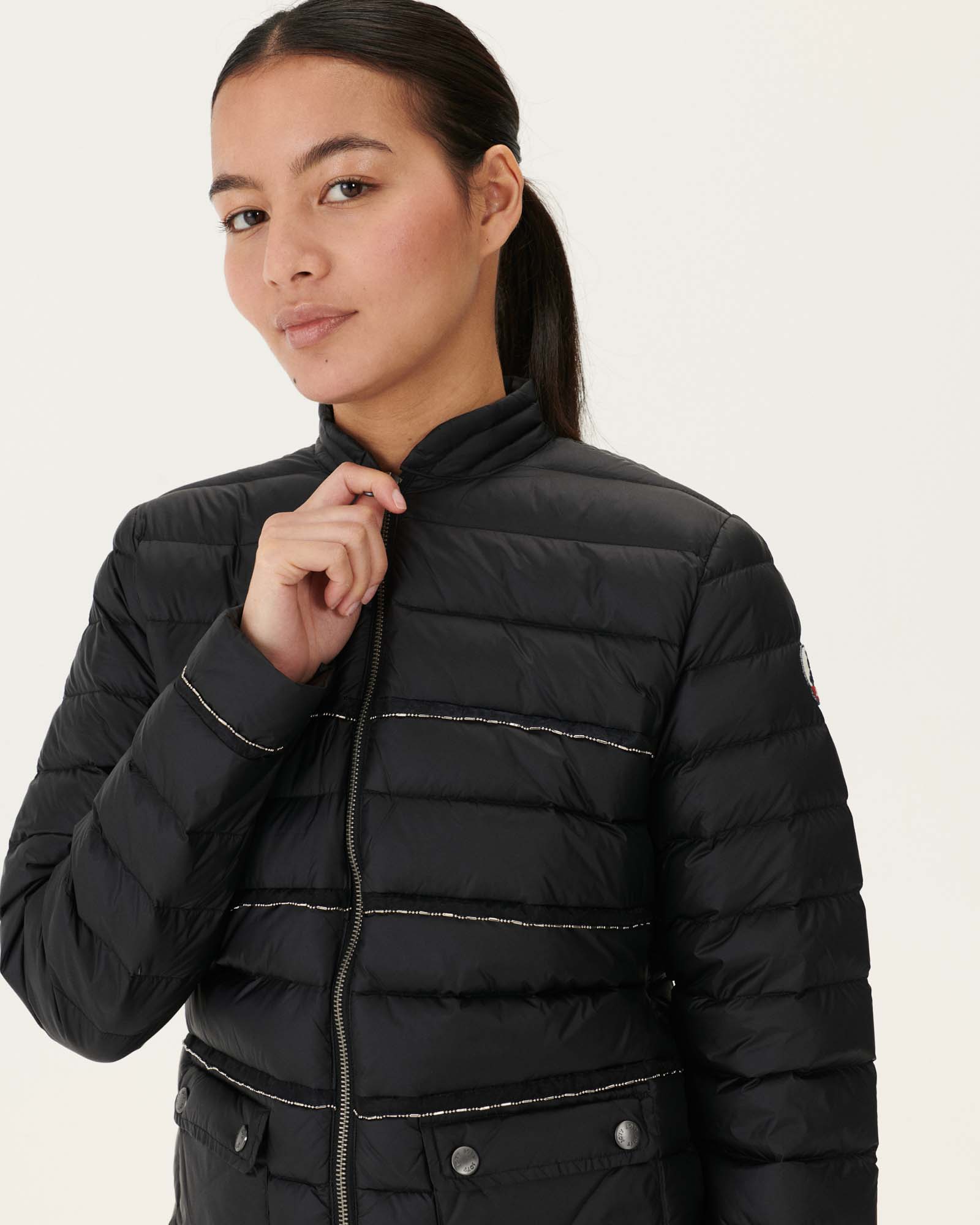 Veste courte légère Noir Andorra