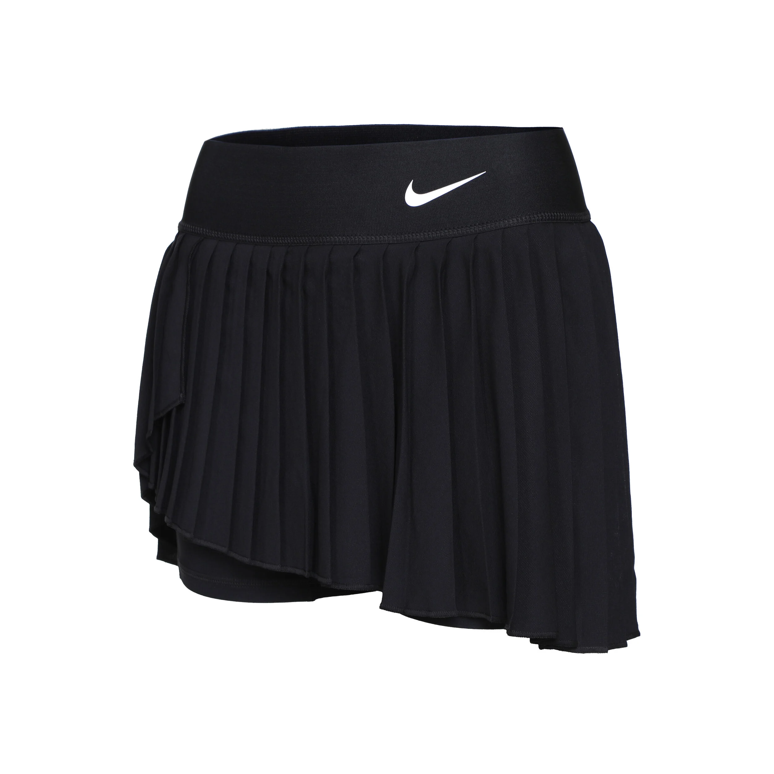 Court Dri-Fit Advantage Pleated Rock Damen - Schwarz, Weiß