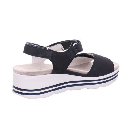 WALDLÄUFER Keilsandalen blau 728003
