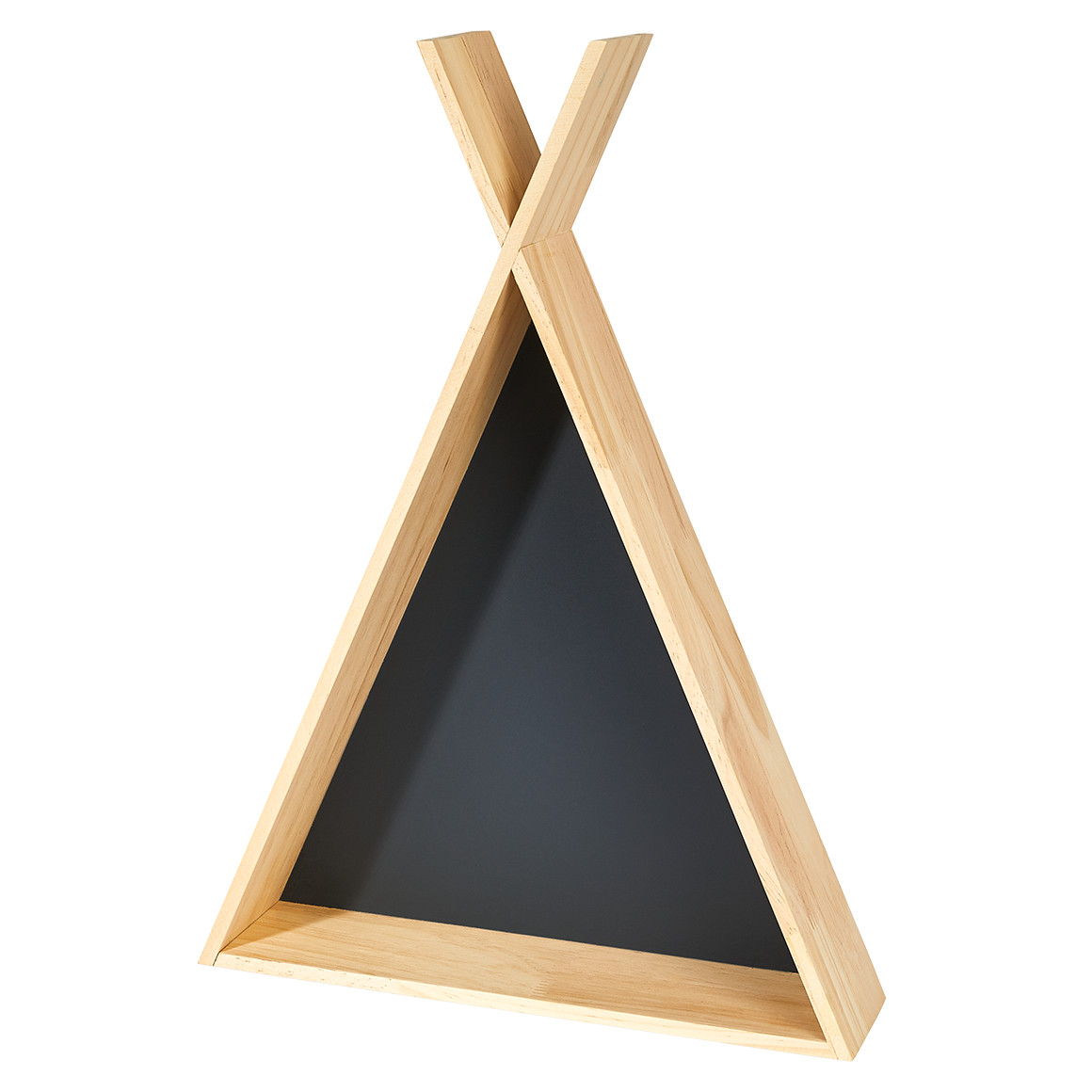 2 Wandregale in Tipi-Optik