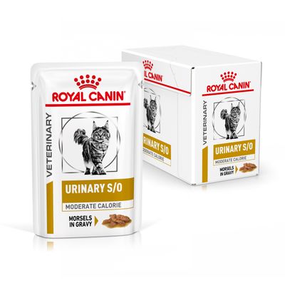Royal Canin Veterinary Feline Urinary S/O Moderate Calorie in Soße