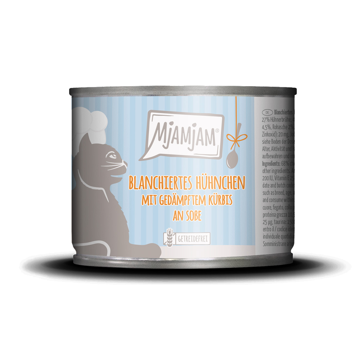 MjAMjAM blanchiertes Hühnchen mit Kürbis an Soße bei ZooRoyal