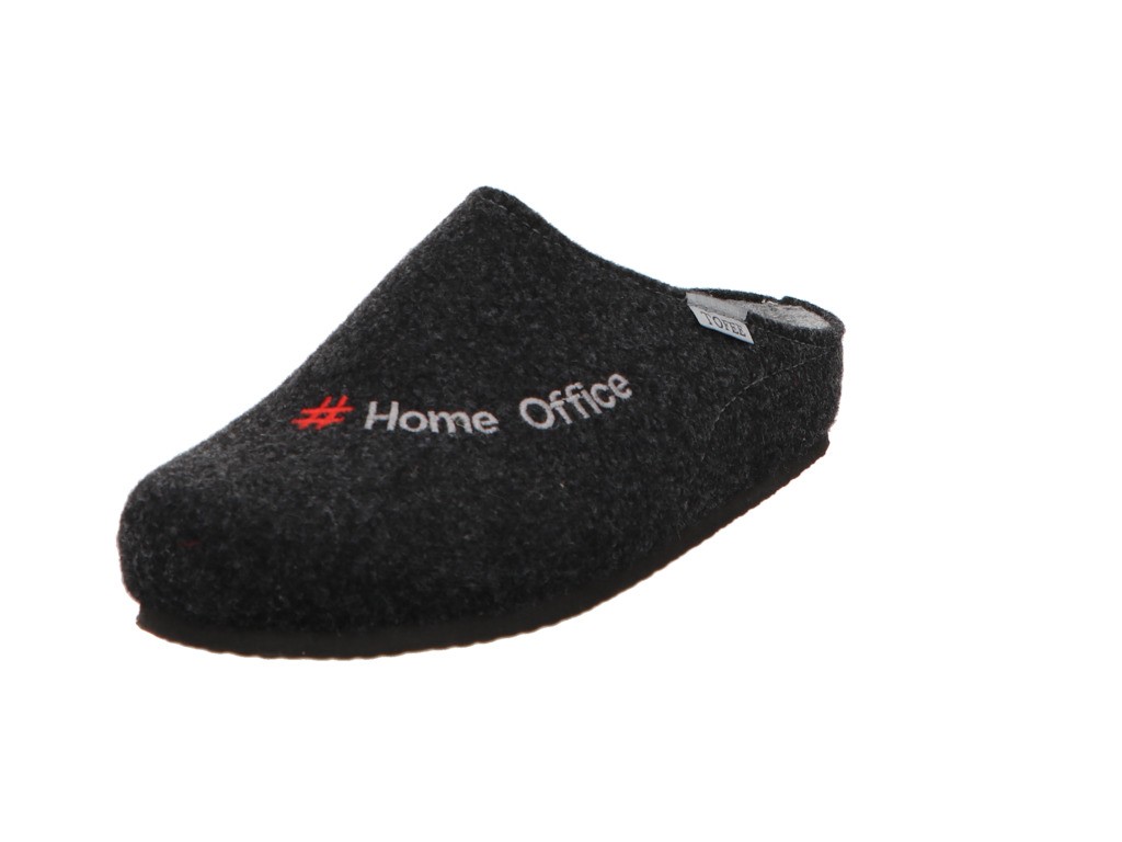 TOFEE Hausschuhe grau # Home Office,anthrazit