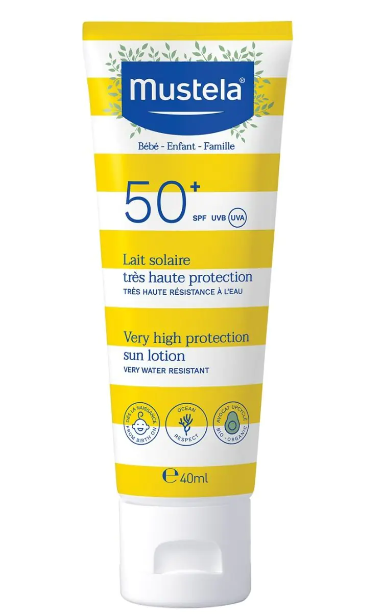 „Mustela Sun“ apsauginis pienelis nuo saulės SPF 50+ veidui
