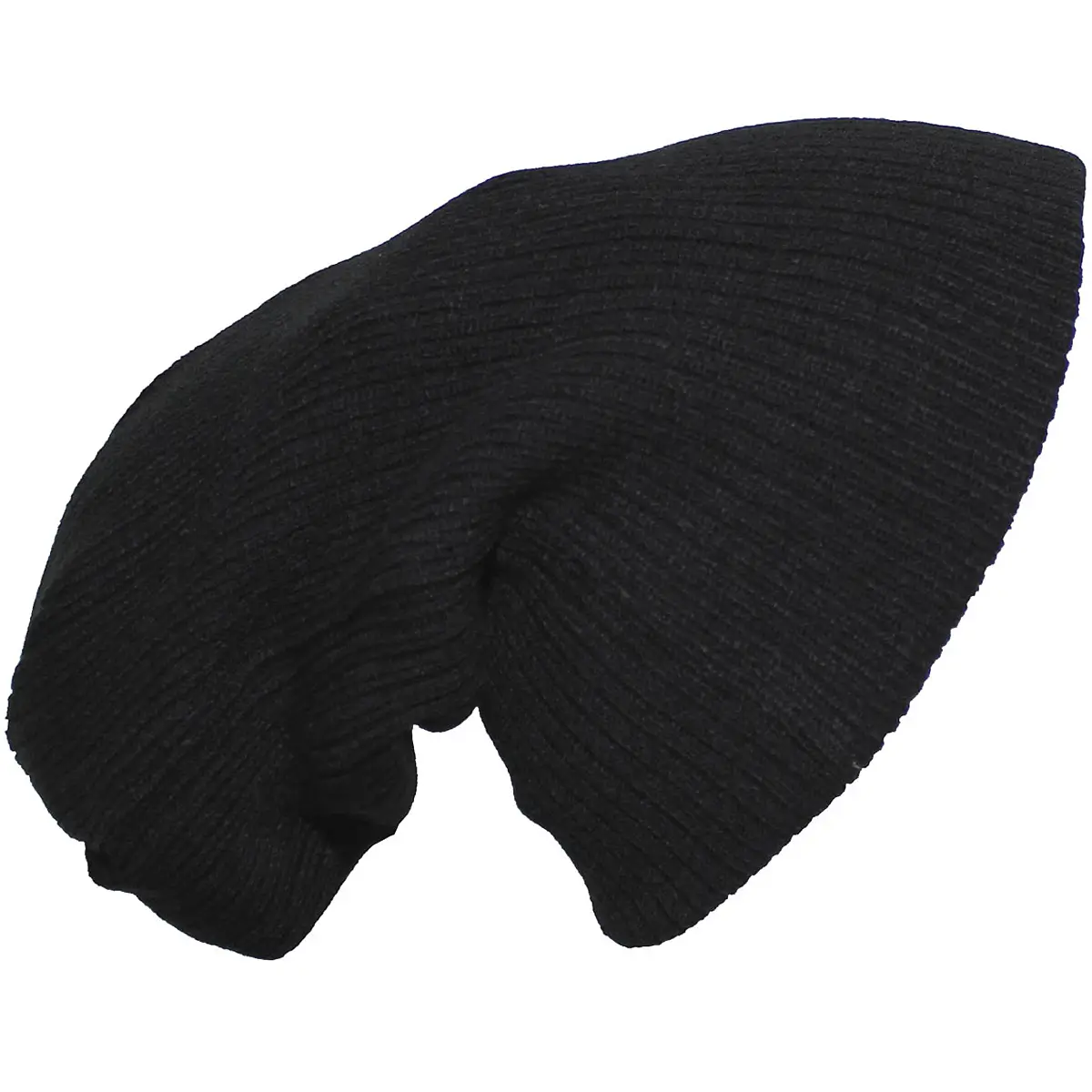 Slouch Beanie Strickmütze schwarz