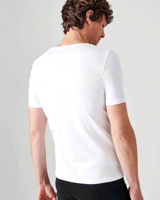 Lot de 2 tee-shirts Essential col rond, manches courtes