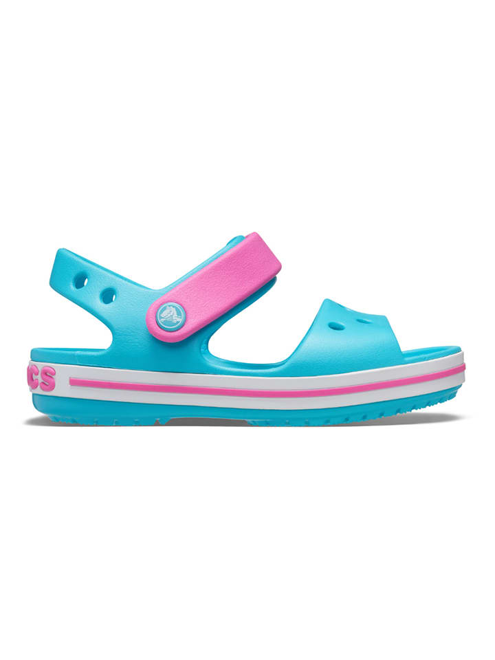 Crocs Sandalen in Hellblau günstig kaufen