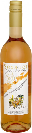 2020 Sexauer Sonnhalde Spätburgunder Kabinett Weißherbst halbtrocken - Winzergenossenschaft Buchholz/Sexau