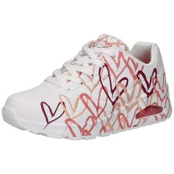 Skechers Uno Spread The Love in weiß