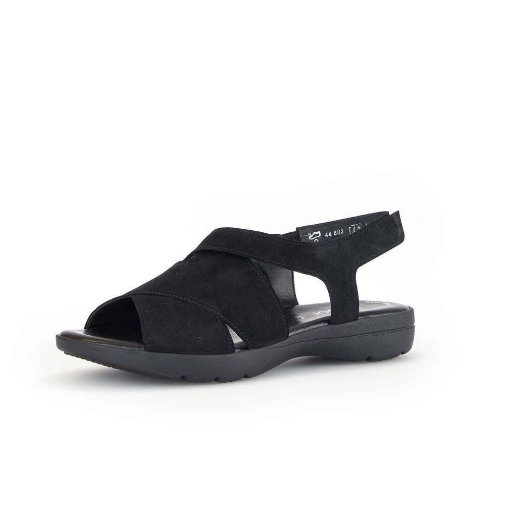 Gabor fashion Riemchensandale schwarz