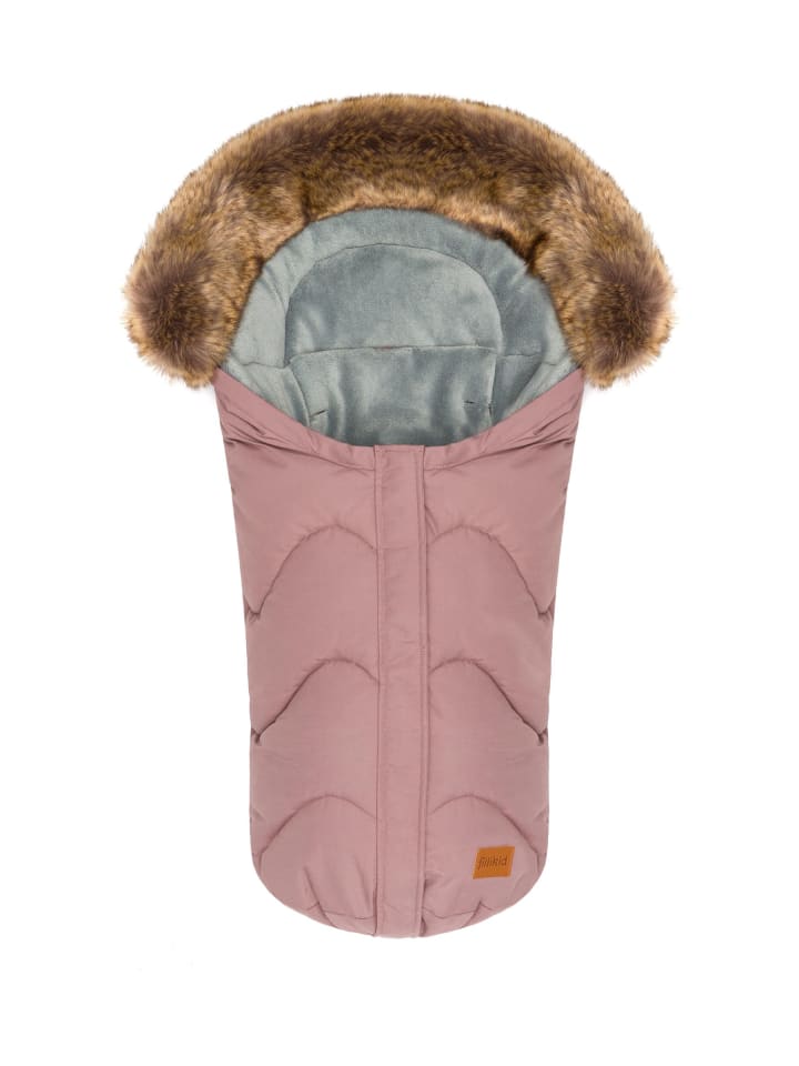 fillikid Winterfußsack Lhotse Exclusiv in Altrosa günstig kaufen 80 cm