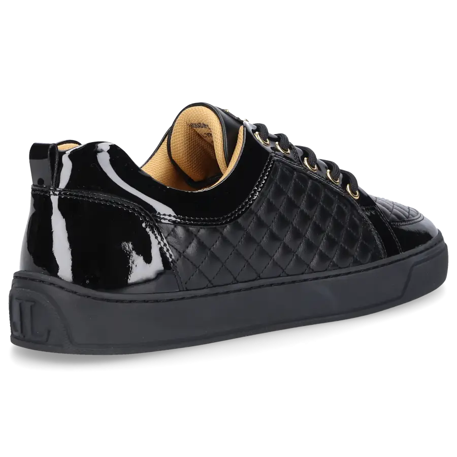 Leandro Lopes - Sneaker low EZIO Kalbsleder - schwarz