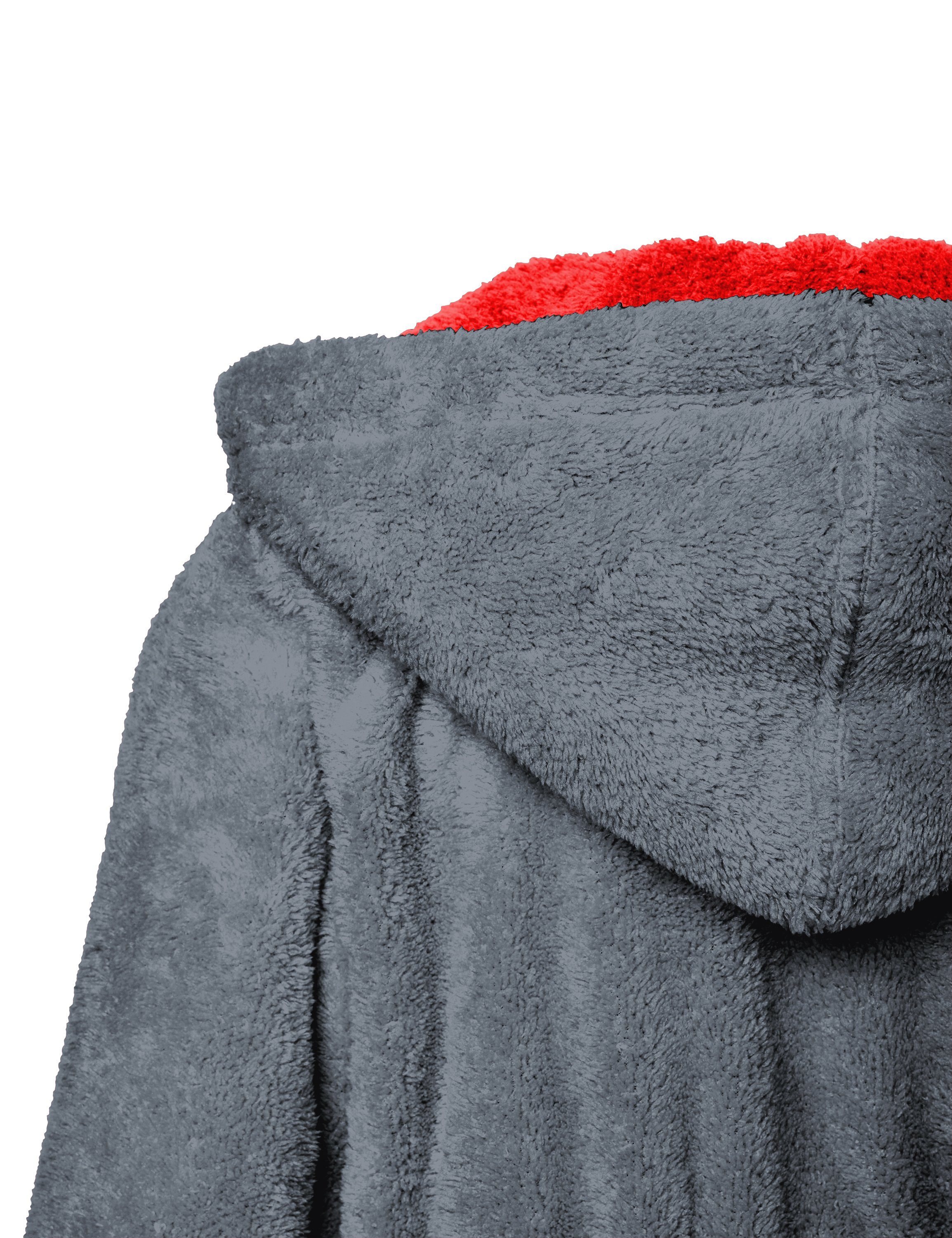 Timone Bademantel Bademantel mit Kaputze für Mädchen und Jungen KIDS, kurz, Polyester