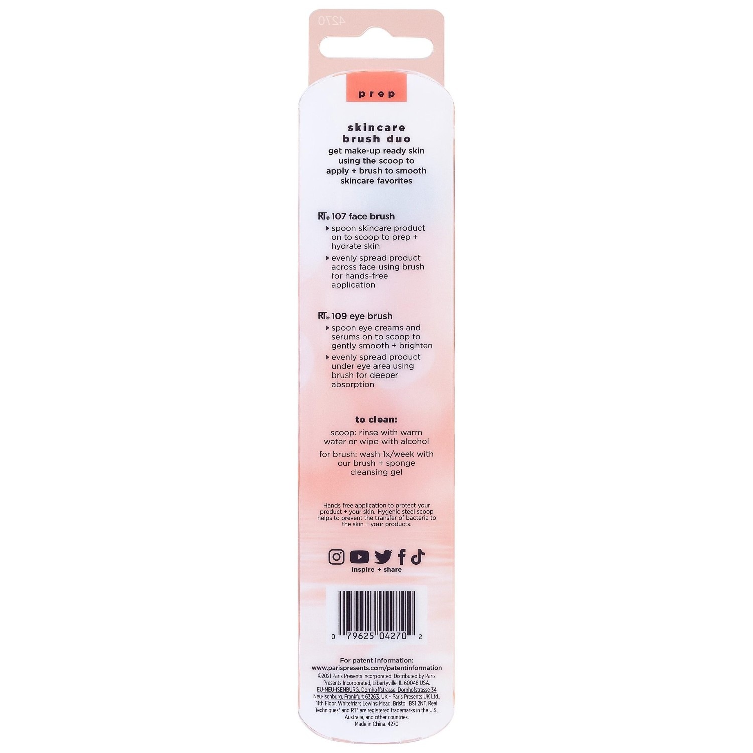 Skinimalist Face + Eye Jar Brush Duo