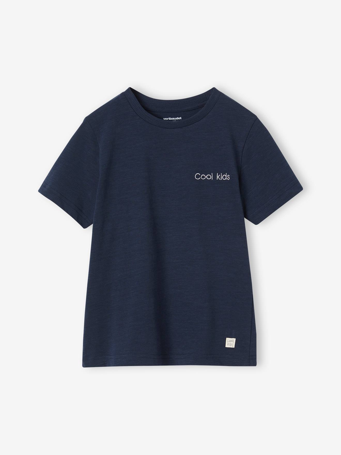 Vertbaudet Jungen T-Shirt BASIC, personalisierbar Oeko-Tex - türkis
