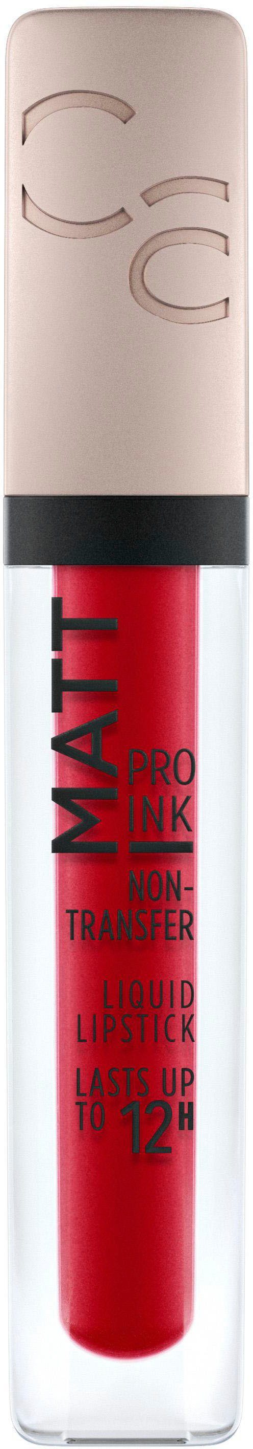 Catrice Lippenstift Matt Pro Ink Non-Transfer Liquid Lipstick, 3-tlg.