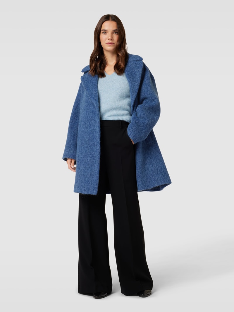 Mantel mit Reverskragen Modell 'PEPLI' in blau