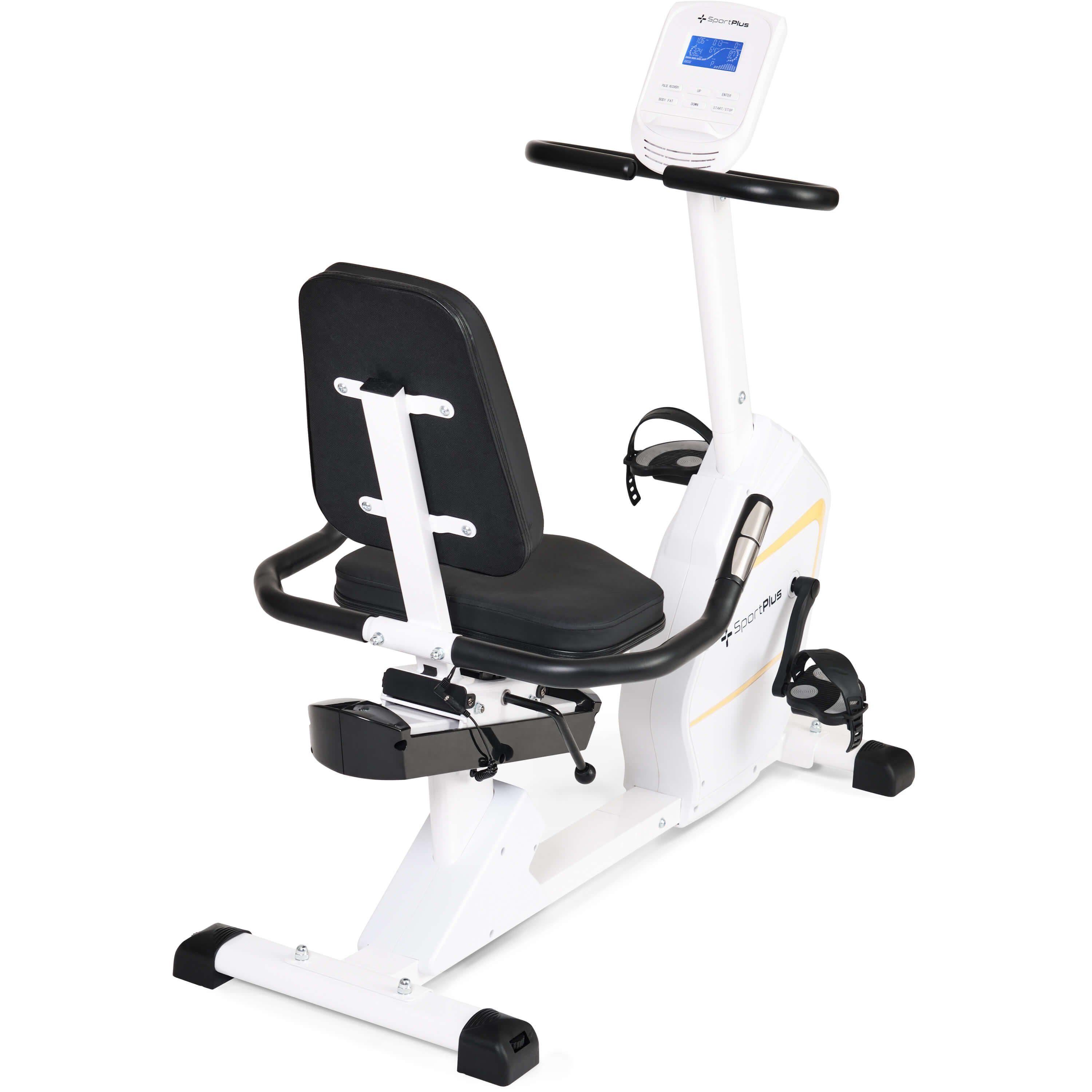 SportPlus Heimtrainer SP-RB-9900-W-iE, Sitzheimtrainer, App-Steuerung, SP-RB-9900-iE