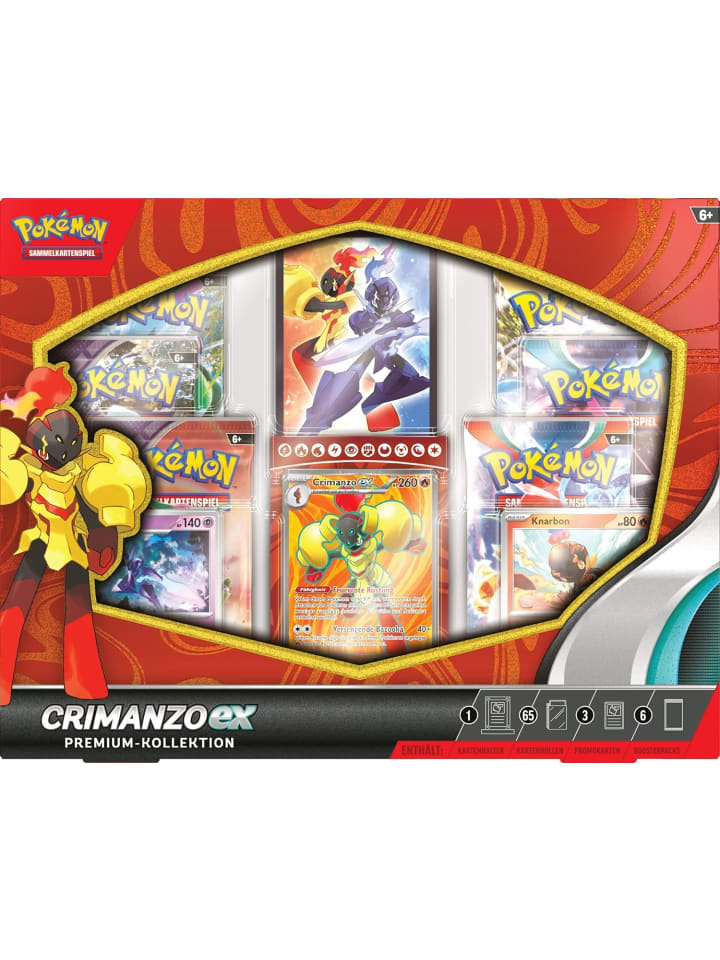 Pokémon Pokémon Premium-Kollektion Crimanzo-ex in Mehrfarbig ab 6 Jahre günstig kaufen onesize