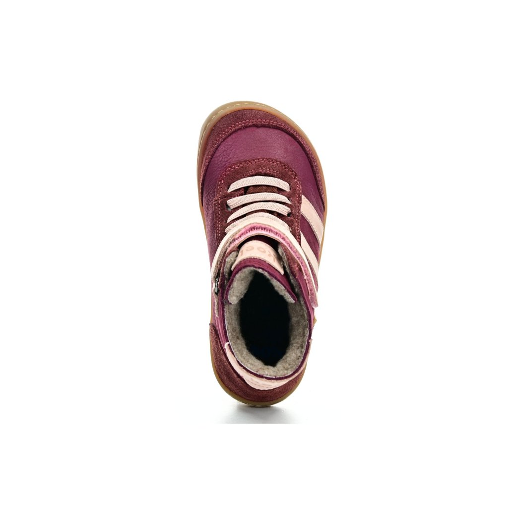 Koel4kids Daniel 2.0 WP Felt rosa Winter-Barufußschuhe