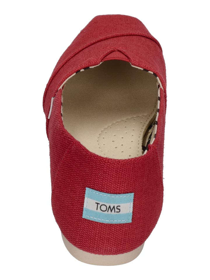 TOMS Espadrilles ALPARGATA in rot günstig kaufen