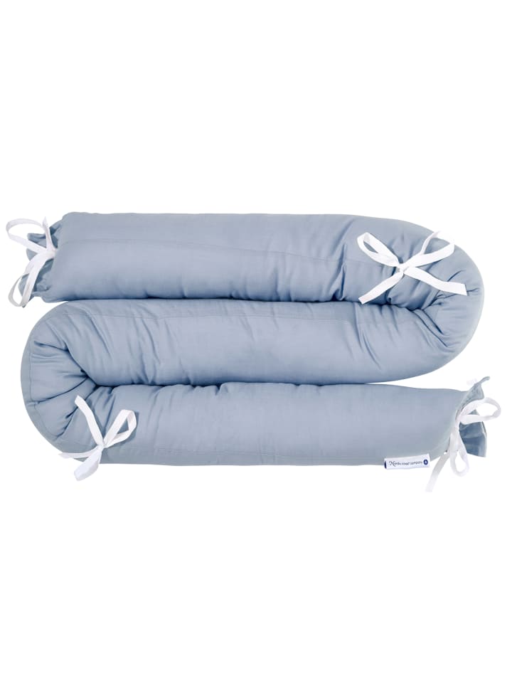 nordic coast company  Bettschlange in Blau - (L) 180 cm günstig kaufen onesize
