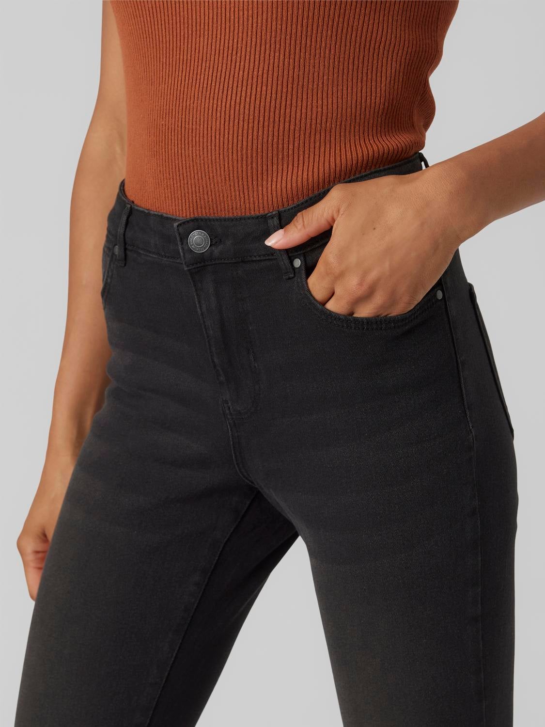 VMJUNE Mid Rise Slim Fit Jeans