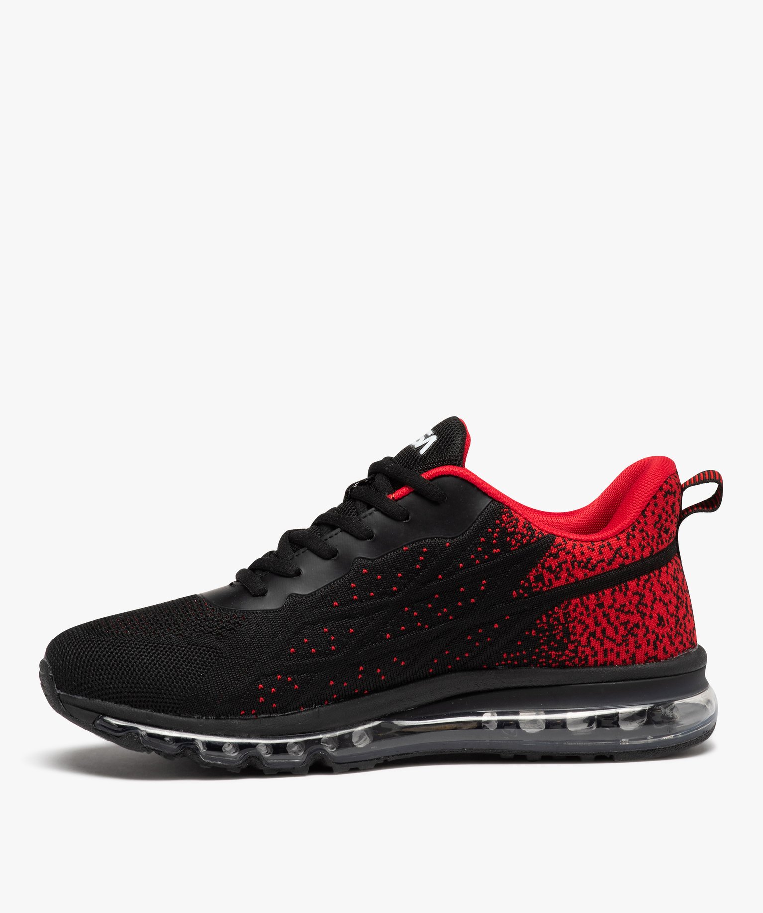 Baskets homme à semelle bulle d'air en mesh - Nasa noir | GEMO