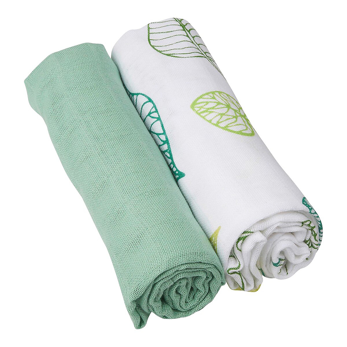 2er-Pack Bio-Mullwindeln 70x70cm