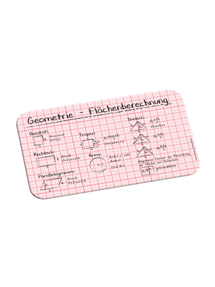 Geda Labels Frühstücksbrettchen Geometrie in Rot - 23,5x14,5x0,3cm günstig kaufen onesize