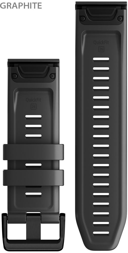 Garmin Fenix 7X Quickfit® Silikon Armband 26 mm kaufen | Bike-Discount